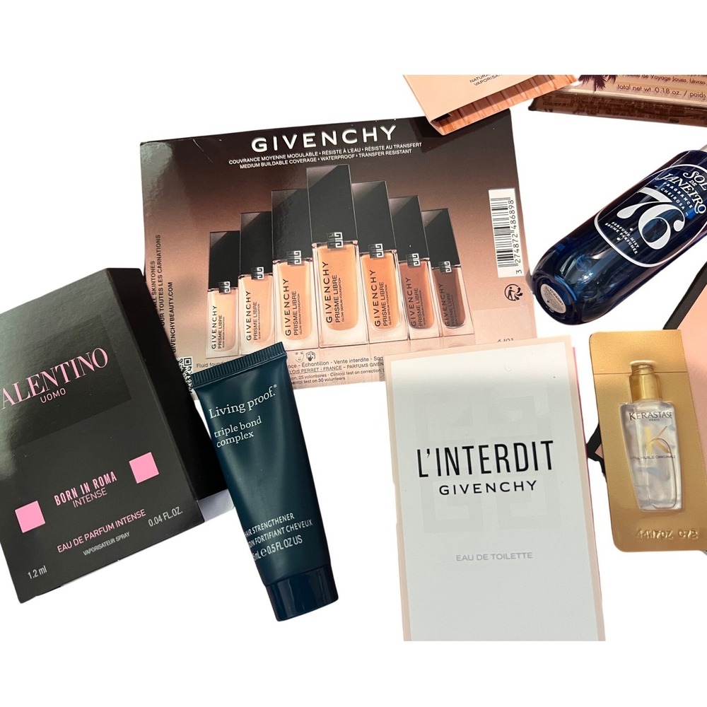 Luxury Designer Beauty Makeup Perfume‎ Bundle Gucci Armani Dior Valentino Stila - Picture 2 of 5